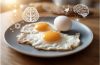 A plate of eggs served with vegetables and whole grains as part of a balanced meal supporting healthy aging.