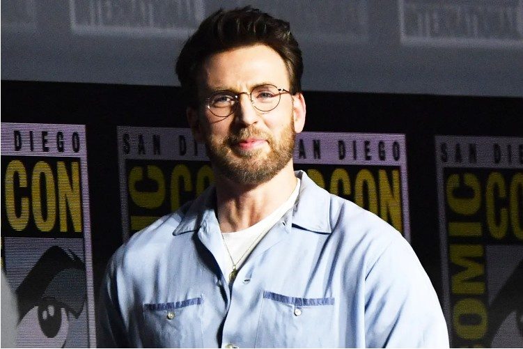 Chris Evans discussing fatherhood and his changing career priorities during a public appearance.