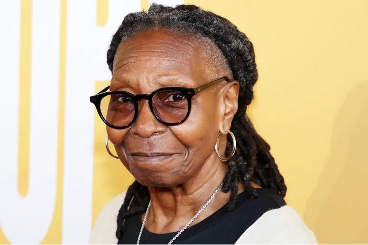 Whoopi Goldberg smiles during an appearance while discussing her career and long-running role as a co-host on The View.