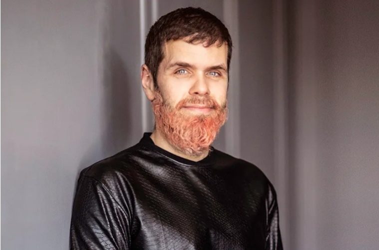 Perez Hilton attends a public event before being hospitalized following a reported mental health crisis.