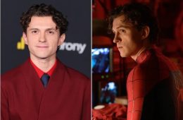 Tom Holland at the Spider-Man: Brand New Day premiere discussing the responsibility of inspiring young fans through his portrayal of Spider-Man.