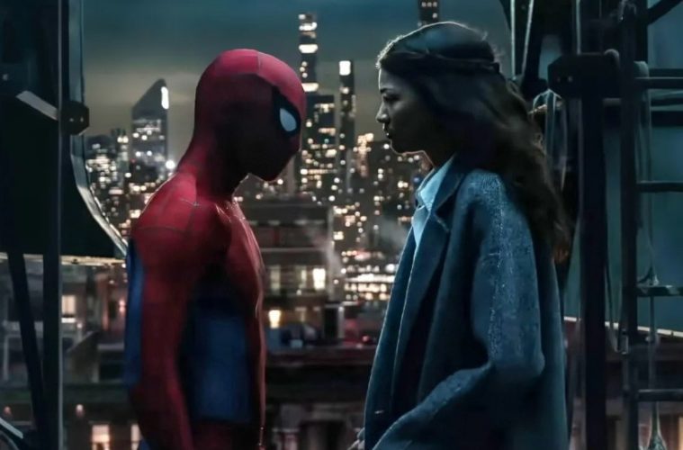 Tom Holland as Spider-Man in Spider-Man: Brand New Day during a scene from the record-breaking Marvel blockbuster.