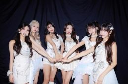 The members of IVE perform on stage during their SHOW WHAT I AM world tour.