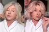 Martha Stewart debuts a glossy rose gold hair transformation after swapping her signature blonde bob for a fresh pink-toned look.
