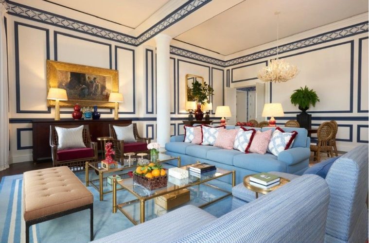 Villa Igiea luxury hotel overlooking the Gulf of Palermo in Sicily with historic architecture and Mediterranean views.