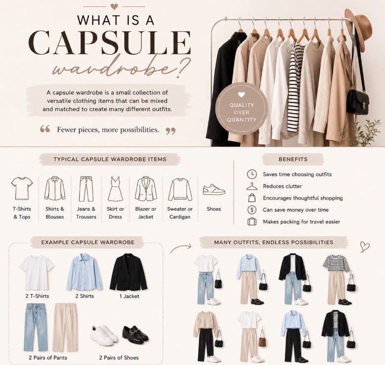 How to Build a Capsule Wardrobe That Works All Year