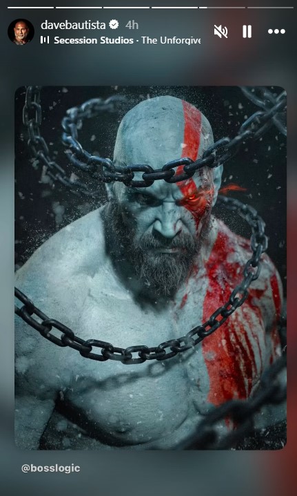 Dave Bautista Officially Cast as Kratos in God of War Series