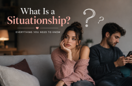 Couple navigating an undefined romantic relationship or situationship