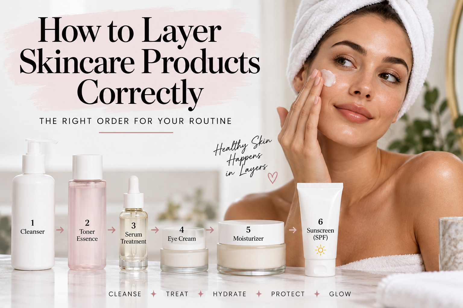 Are You Applying Skincare in the Wrong Order? Here’s What to Know