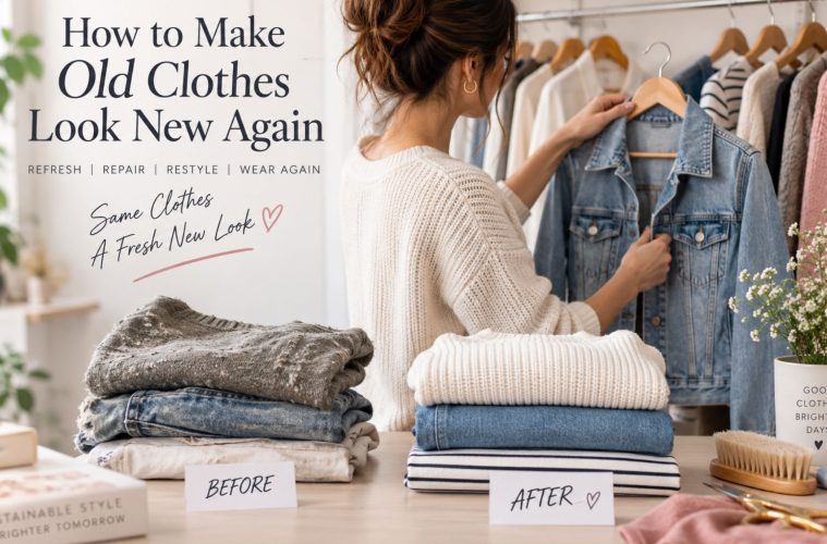 How to Refresh Your Wardrobe and Make Old Clothes Look New