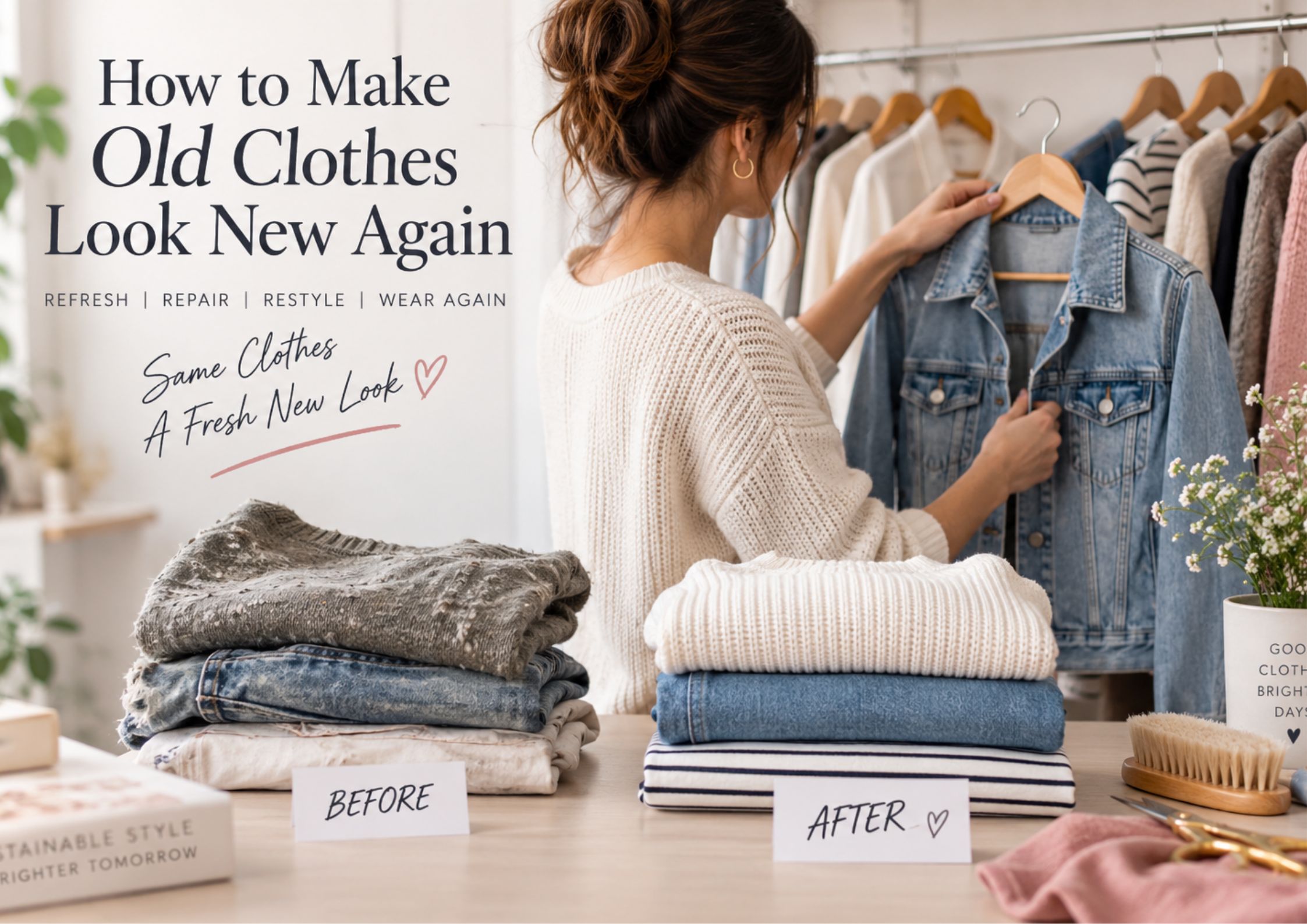 How to Refresh Your Wardrobe and Make Old Clothes Look New