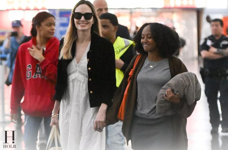 Angelina Jolie Steps Out With Zahara After Maddox Name Change