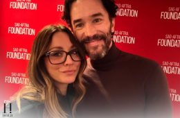 Tom Pelphrey Gets Emotional About Kaley Cuoco at the Emmys
