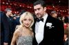Bad Bunny and Sabrina Carpenter are pictured in separate portraits celebrating their first Emmy wins at the 2026 Creative Arts Emmy Awards.