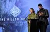 Ashley Rodón poses with her husband Carlos Rodón and their children at the 2026 Willow Gala supporting families facing fertility challenges.