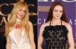 Nicole Kidman and Joey King showcase romantic fall fashion featuring lace, satin, and whimsical details inspired by the style of Practical Magic 2.