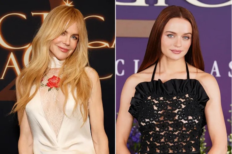 Nicole Kidman and Joey King showcase romantic fall fashion featuring lace, satin, and whimsical details inspired by the style of Practical Magic 2.